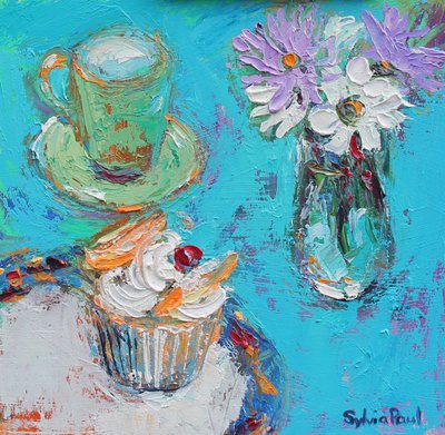 Vlindercake door Sylvia Paul